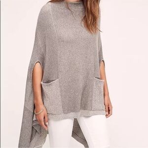Anthropologie moth Madison park poncho size S